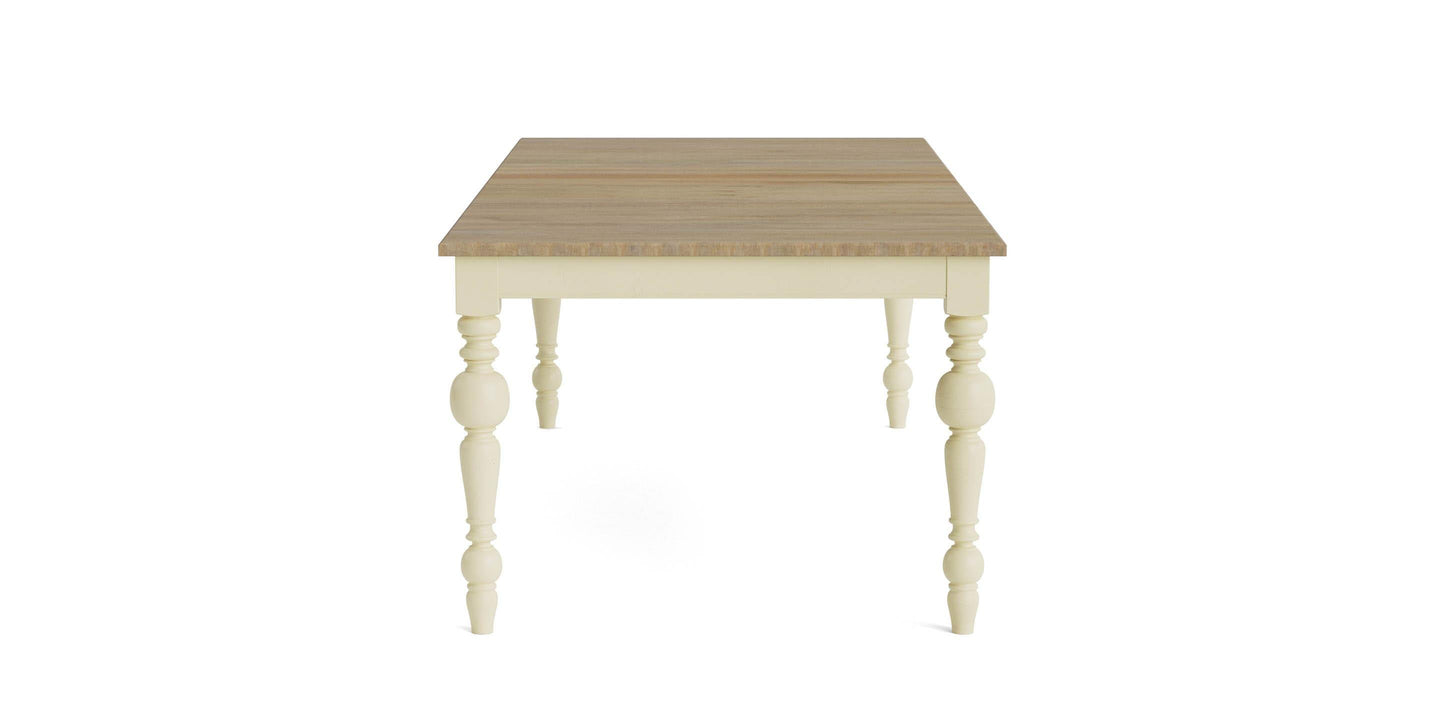 Bassett Hideaway Rectangle Dining Table — Solid Maple, Made in USA Bassett Dining Table