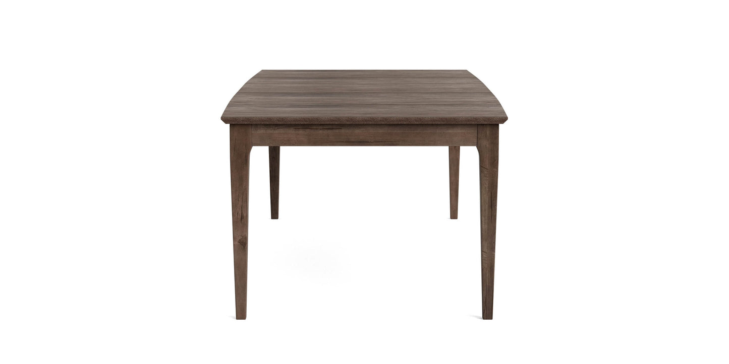 HideAway Maple Boat Shaped Dining Table Bassett