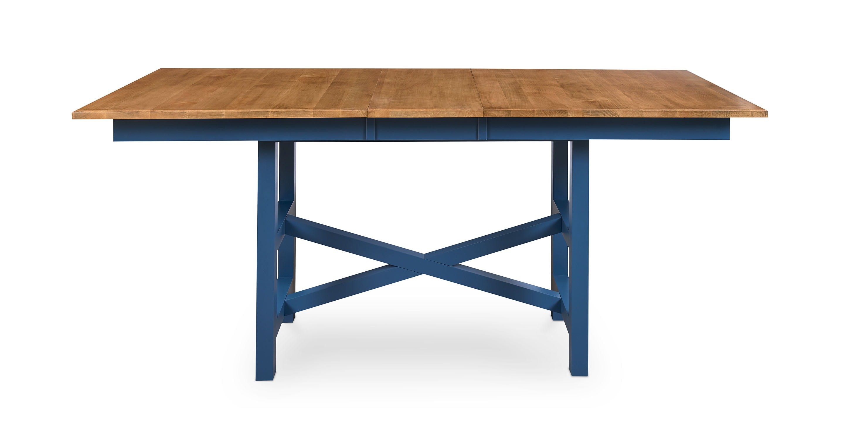 Bassett Hideaway Counter Height Trestle Base — Solid Maple, USA-Made
