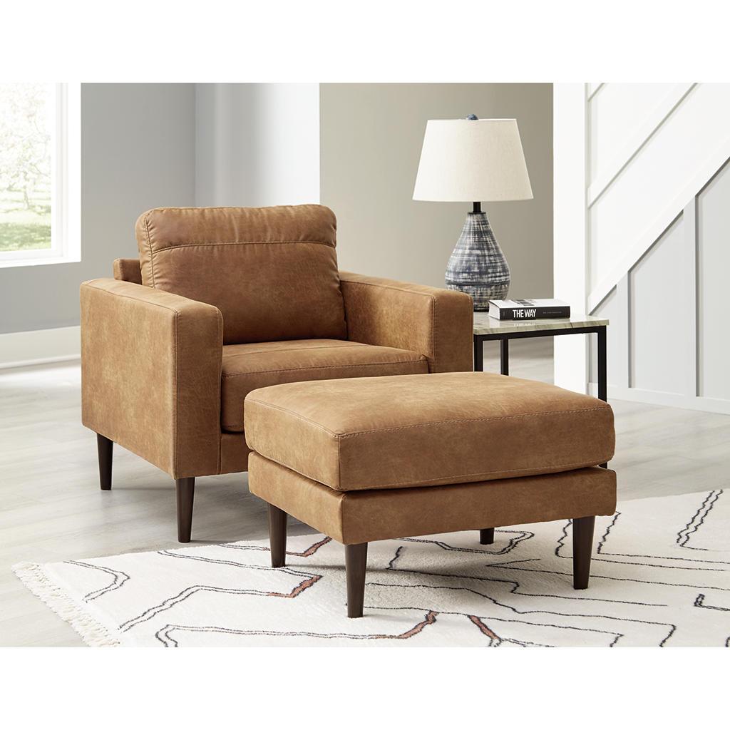 Telora Sofa, Loveseat, Chair and Ottoman — Caramel Signature Design by Ashley® Uncategorized