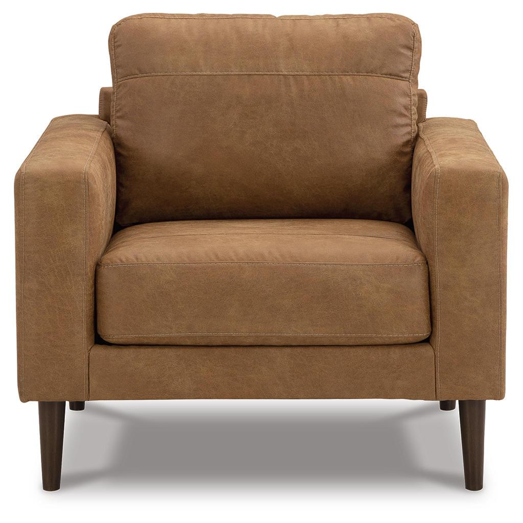 Telora Sofa, Loveseat, Chair and Ottoman — Caramel Signature Design by Ashley® Uncategorized