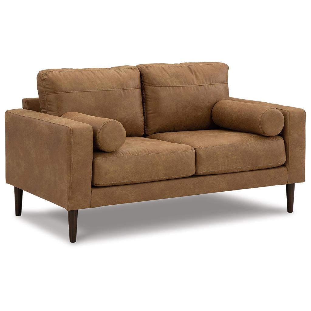 Telora Sofa, Loveseat, Chair and Ottoman — Caramel Signature Design by Ashley® Uncategorized