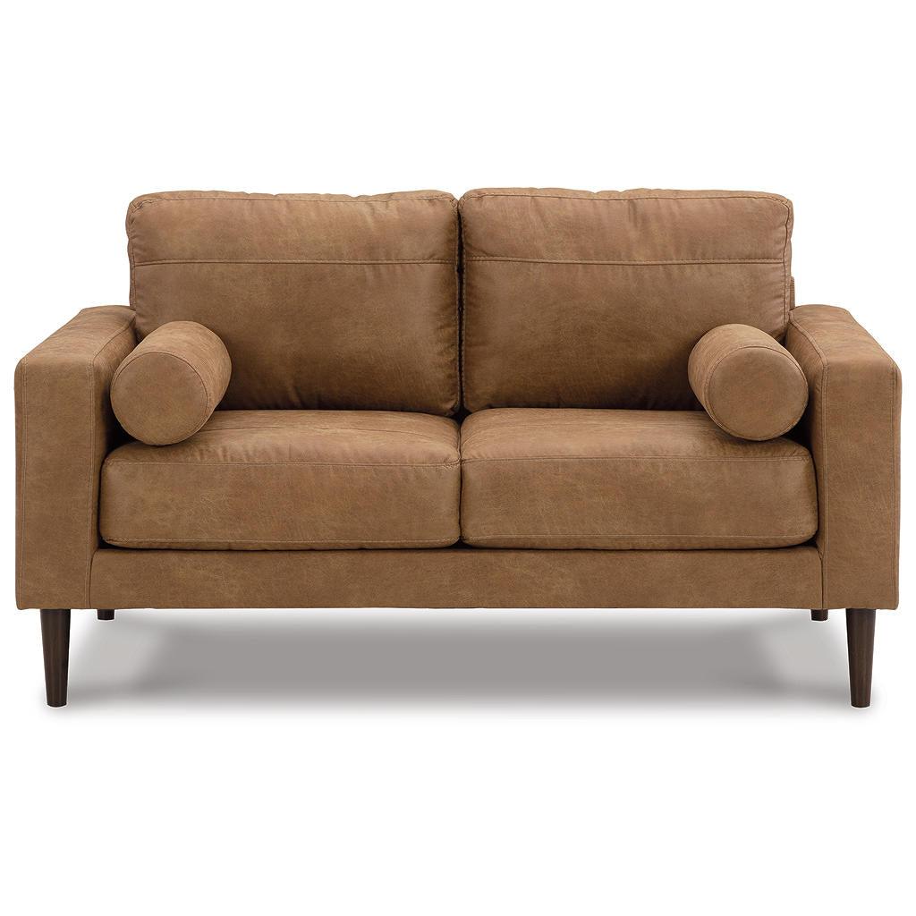 Telora Sofa, Loveseat, Chair and Ottoman — Caramel Signature Design by Ashley® Uncategorized