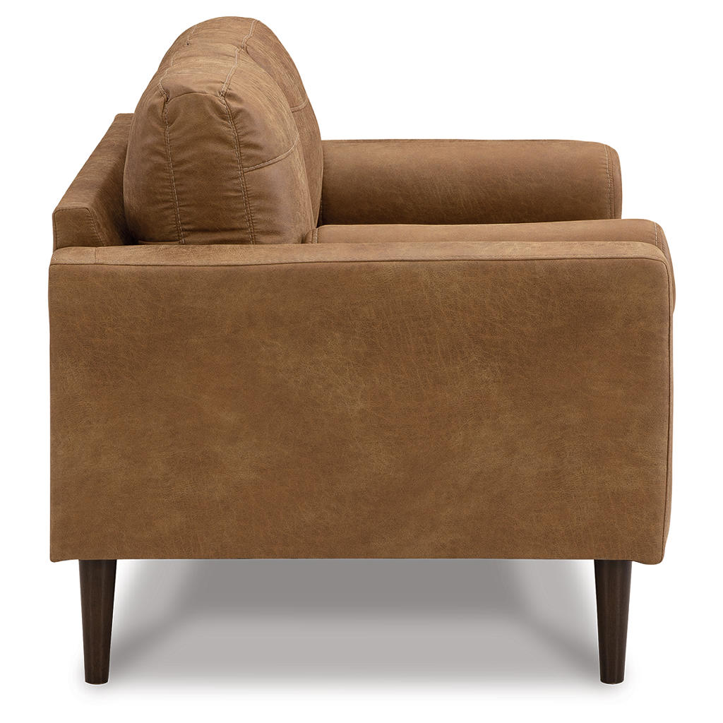 Telora Loveseat — Caramel with Bolsters Signature Design by Ashley® Living Room