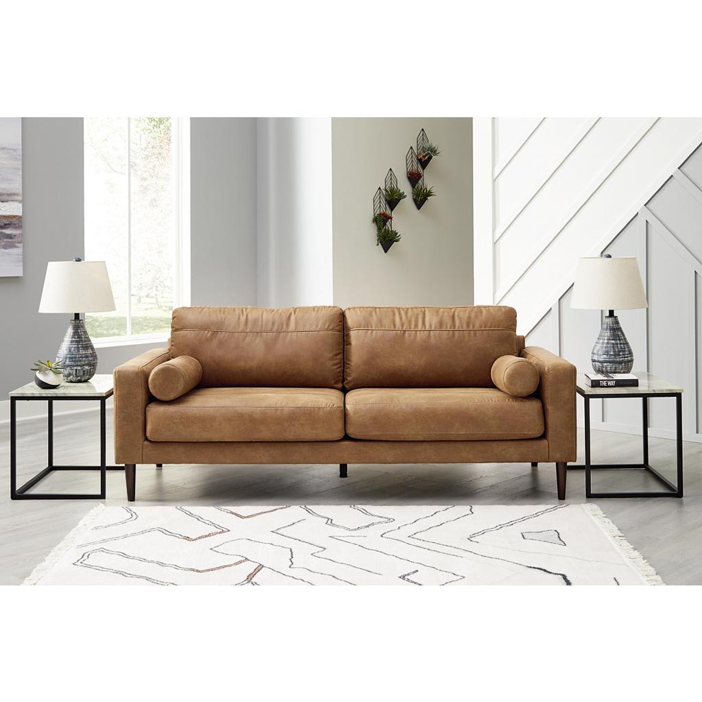 Telora Sofa, Loveseat, Chair and Ottoman — Caramel Signature Design by Ashley® Uncategorized