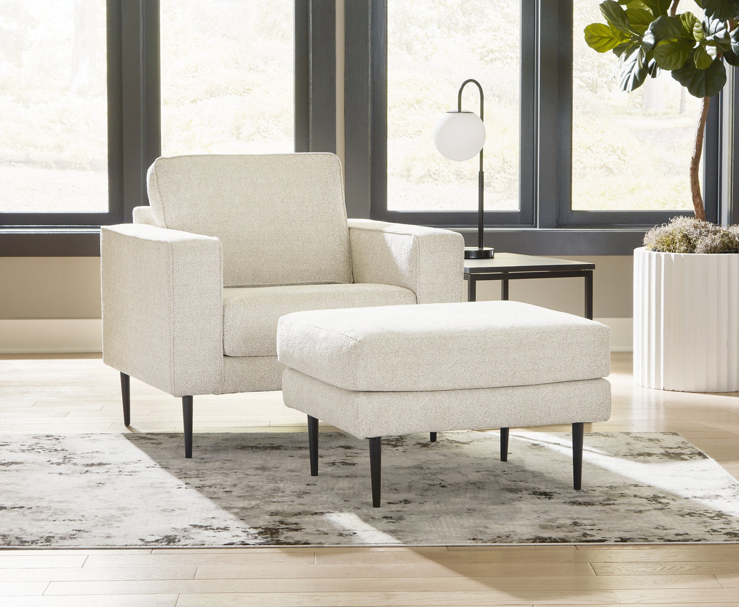 Hazela Loveseat, Chair and Ottoman