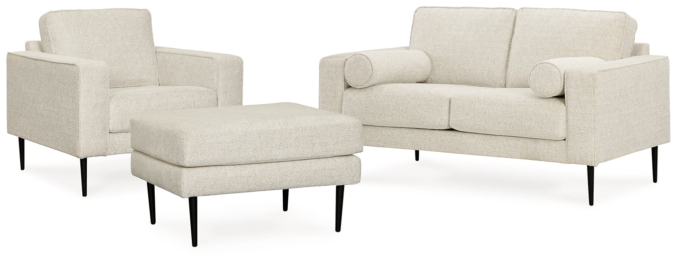 Hazela Loveseat, Chair and Ottoman