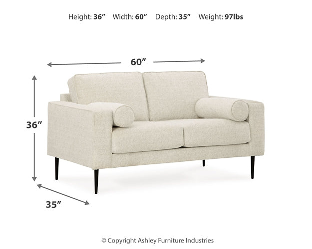 Hazela Sofa, Loveseat, Chair and Ottoman