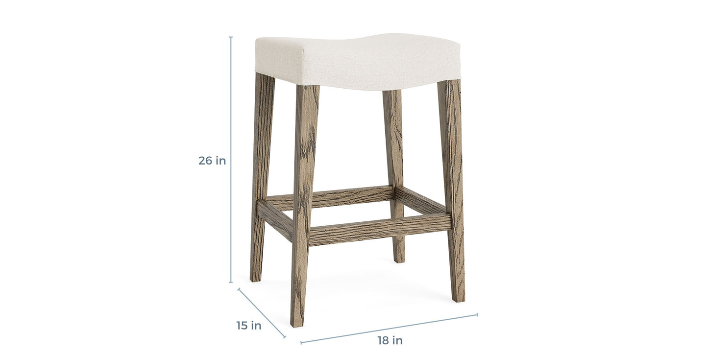 Vail Saddle Counter Stool Bassett
