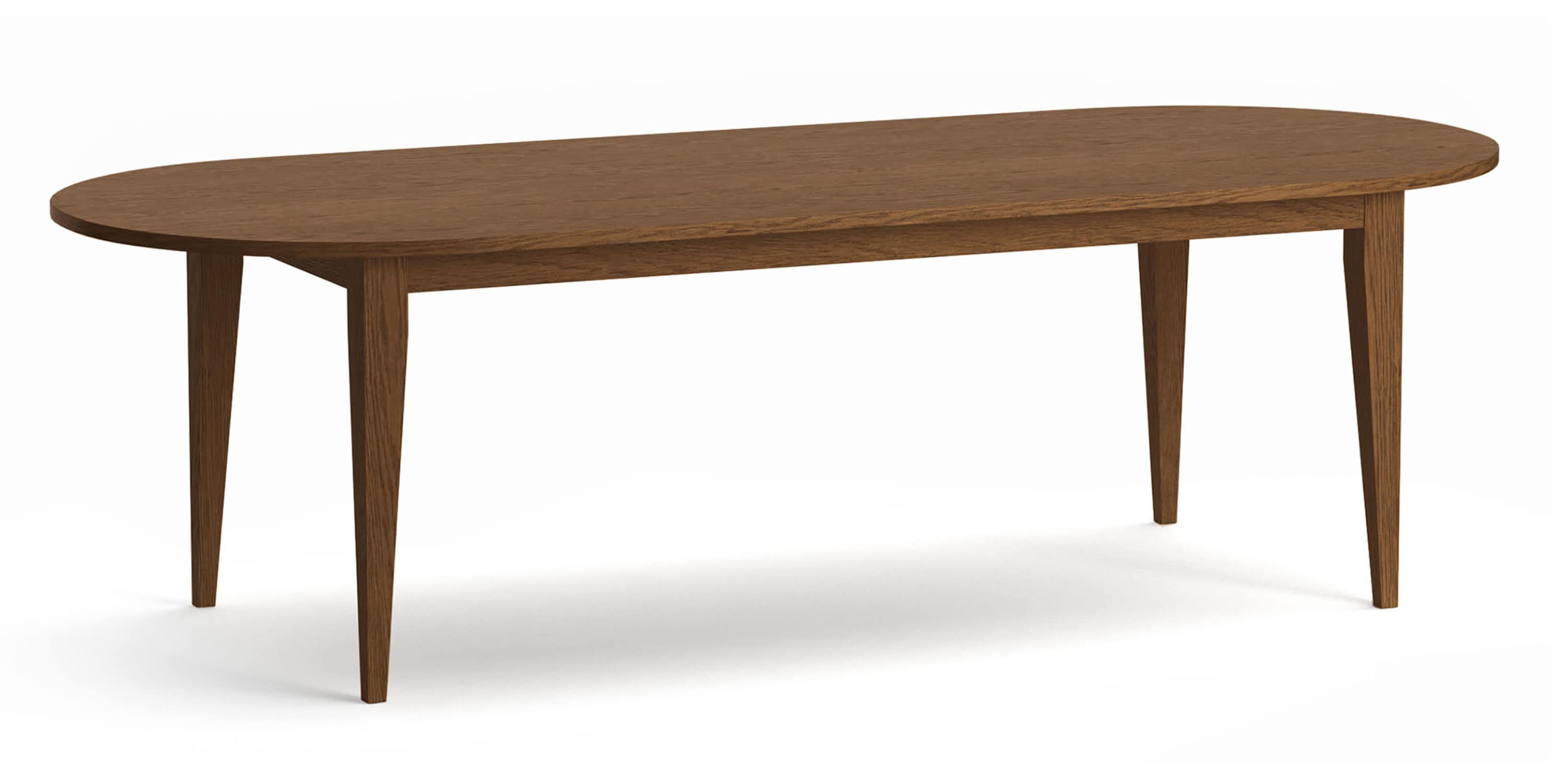 Owens Oak Oval Dining Table Bassett