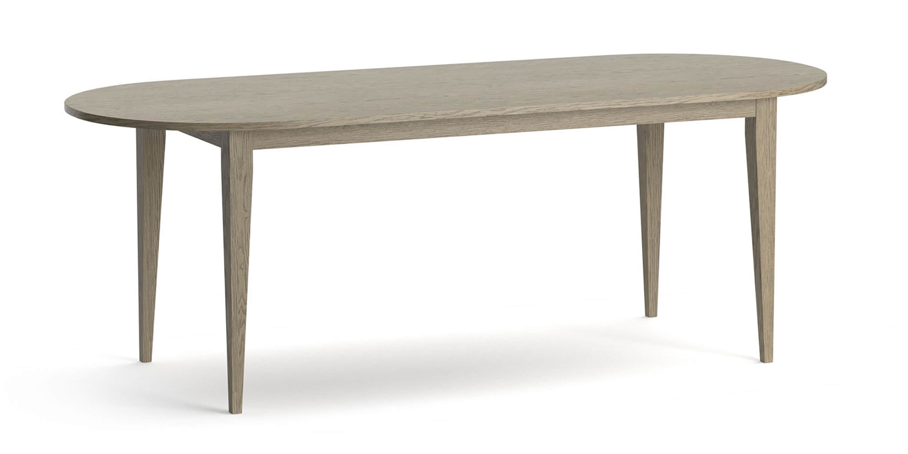 Owens Oak Oval Counter Dining Table Bassett