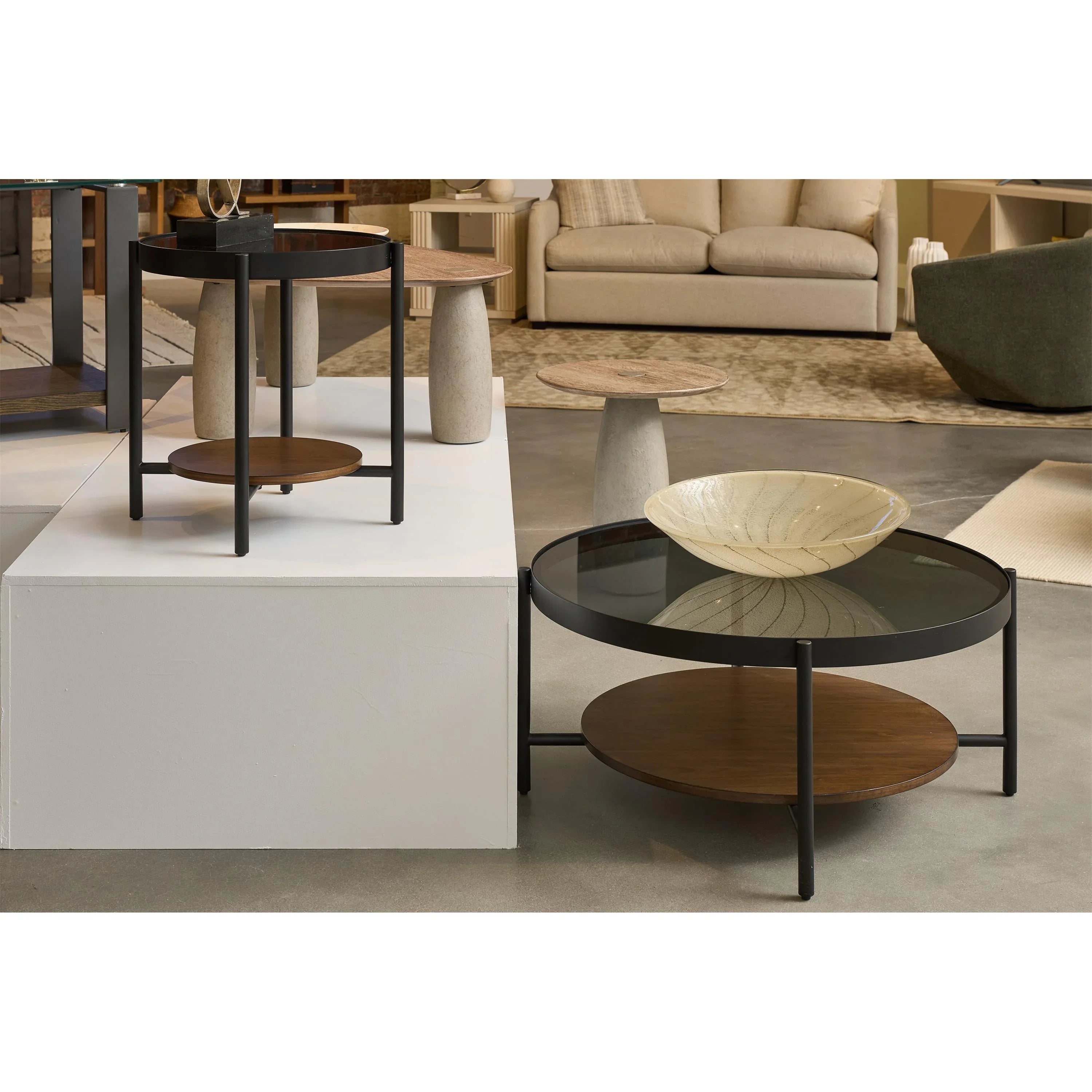 Felix Round Cocktail Table Riverside Furniture Tables