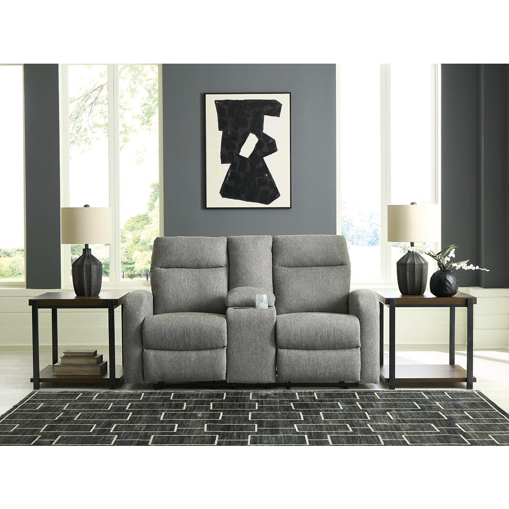 Gauntlet Reclining Loveseat with Console Signature Design by Ashley® Living Room