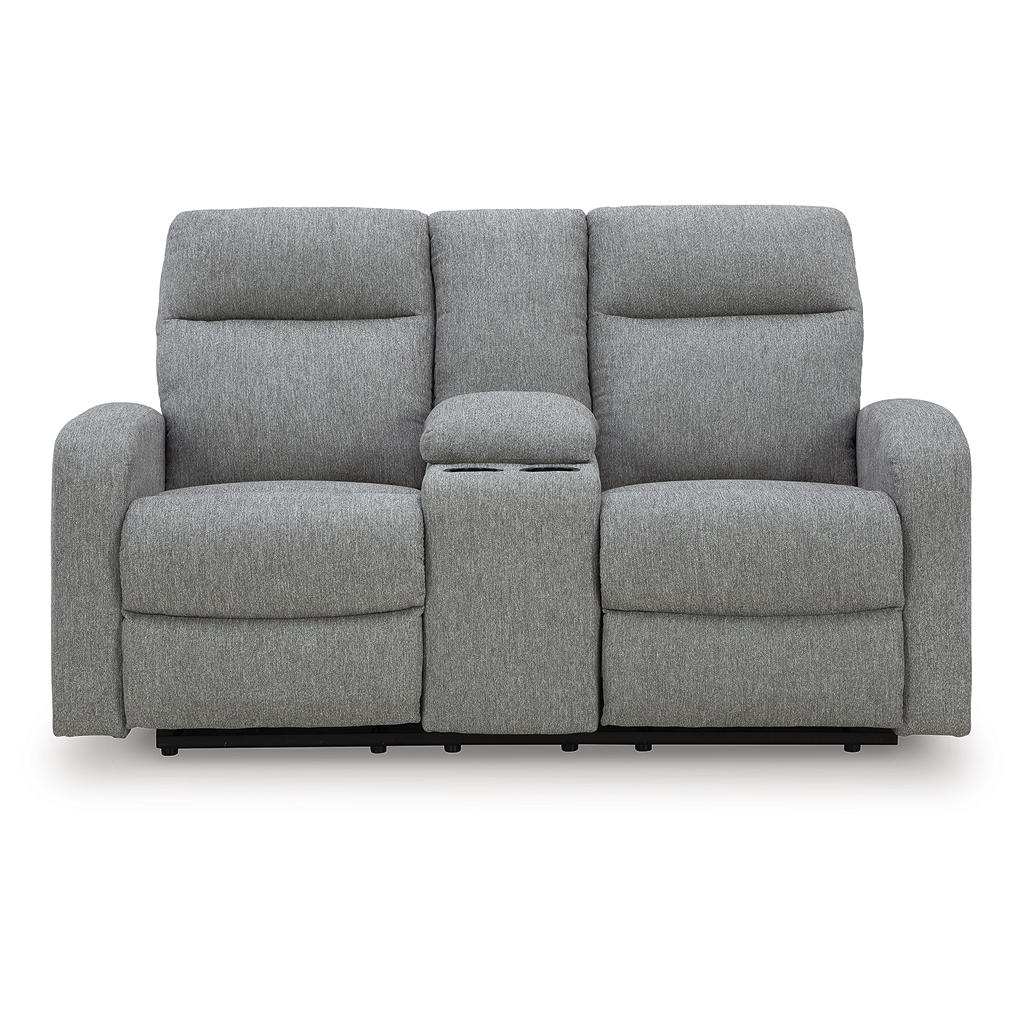 Gauntlet Reclining Loveseat with Console Signature Design by Ashley® Living Room