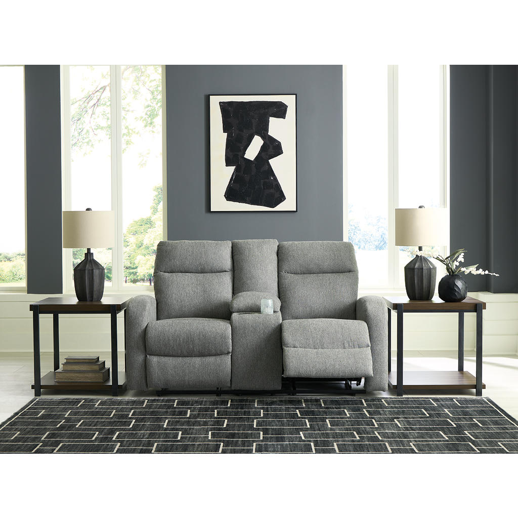 Gauntlet Reclining Loveseat with Console Signature Design by Ashley® Living Room