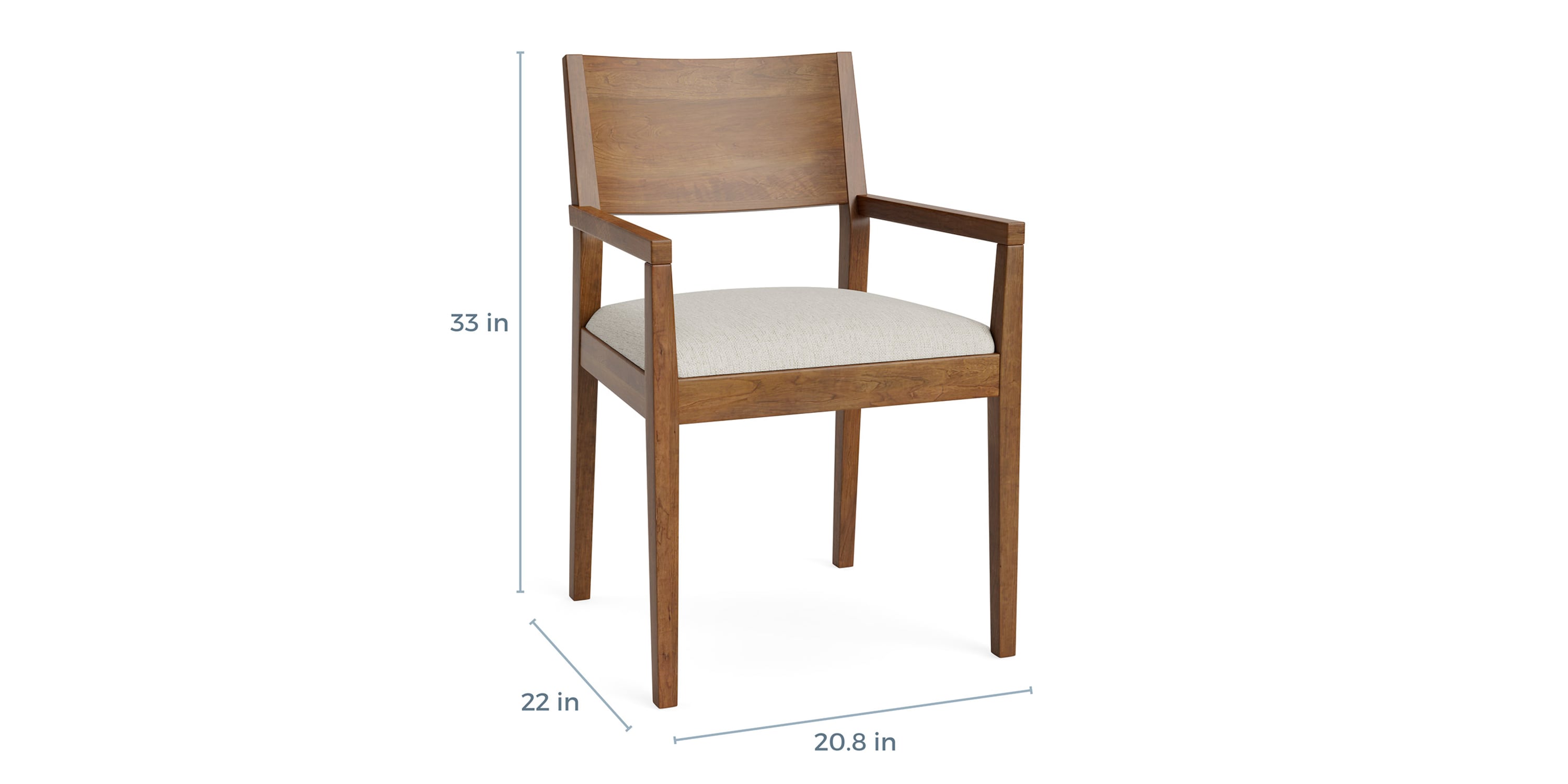 Myers Upholstered Dining Chair Bassett