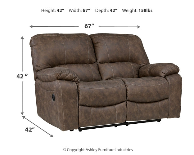 Kilmartin Reclining Sofa, Loveseat and Recliner