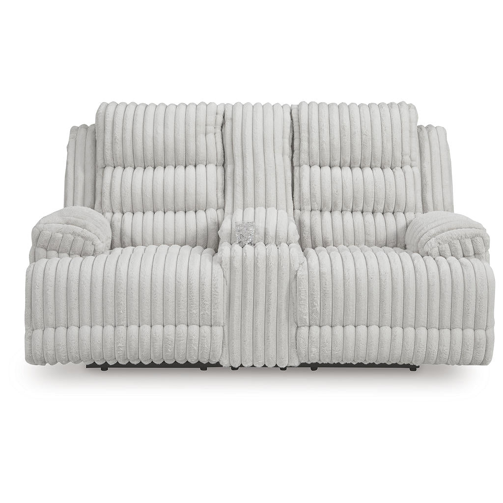Rhines Falls Power Reclining Loveseat with Console Signature Design by Ashley® Living Room