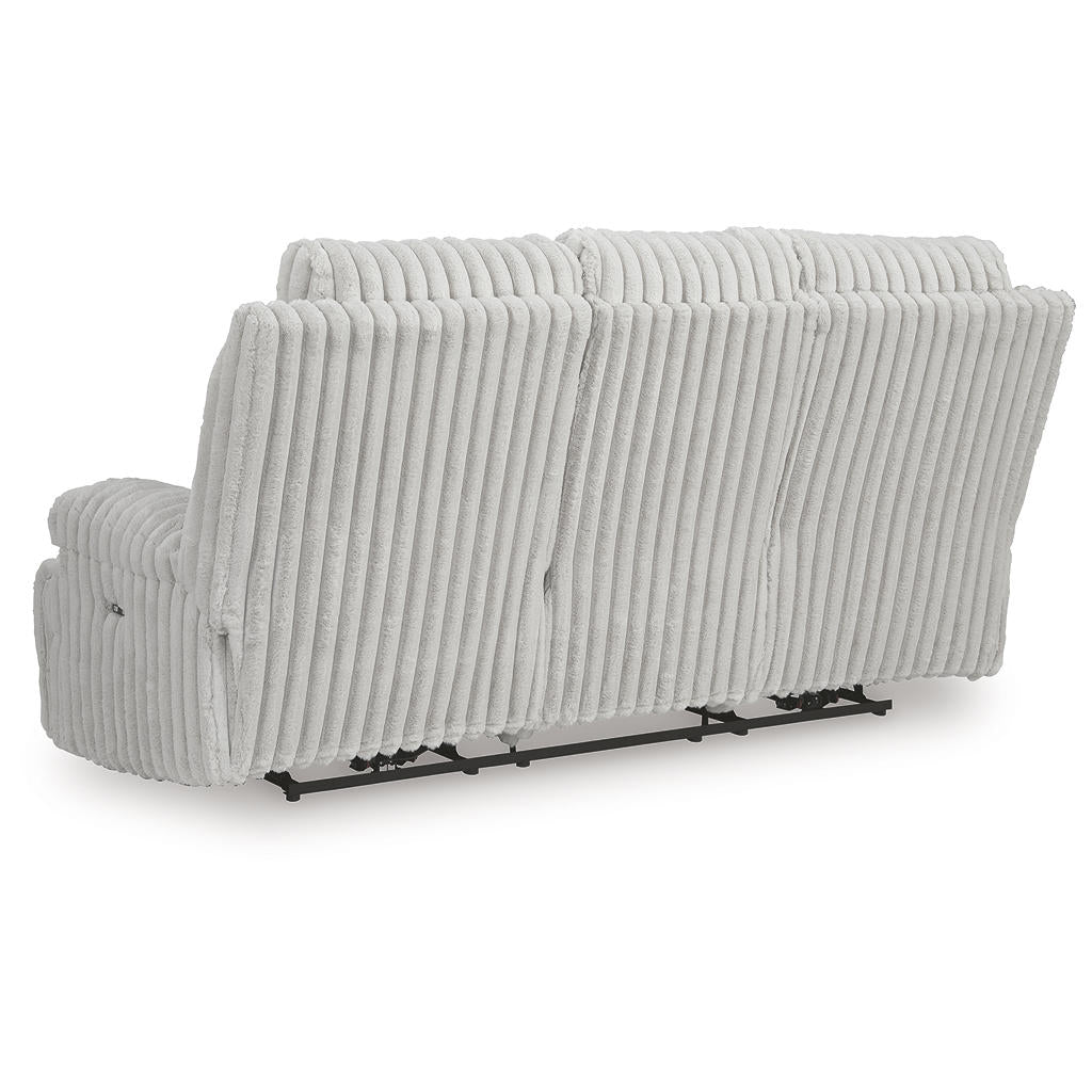 Rhines Falls Power Reclining Sofa with Drop Down Table Signature Design by Ashley® Living Room