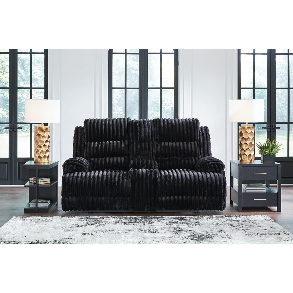 Rhine Falls Reclining Loveseat with Console Signature Design by Ashley® Living Room
