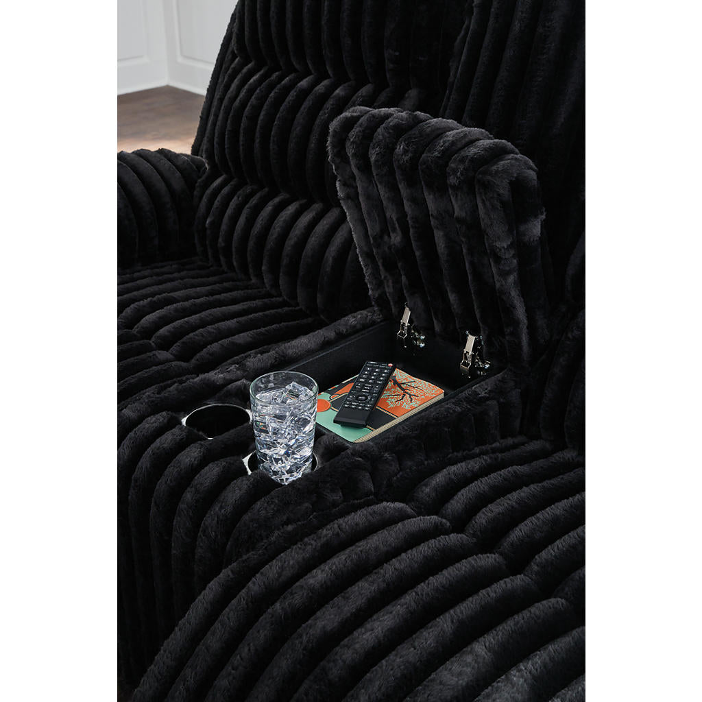 Rhine Falls Reclining Loveseat with Console Signature Design by Ashley® Living Room