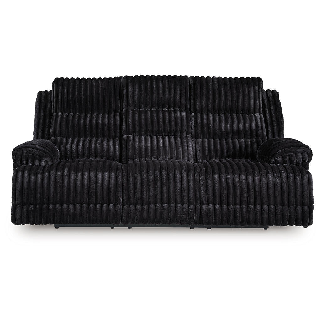 Rhine Falls Power Reclining Sofa with Drop Down Table Signature Design by Ashley® Living Room