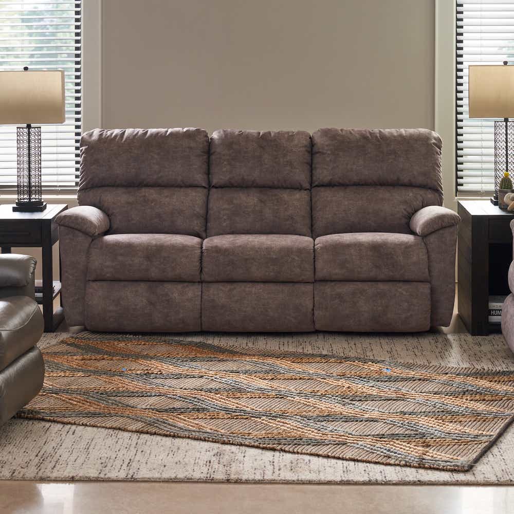 La-Z-Boy Brooks Reclining Sofa — Tailored, Not Overstuffed La-Z-Boy Reclining Sofa