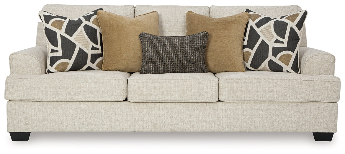 Heartcort Sofa, Loveseat, Oversized Chair and Ottoman