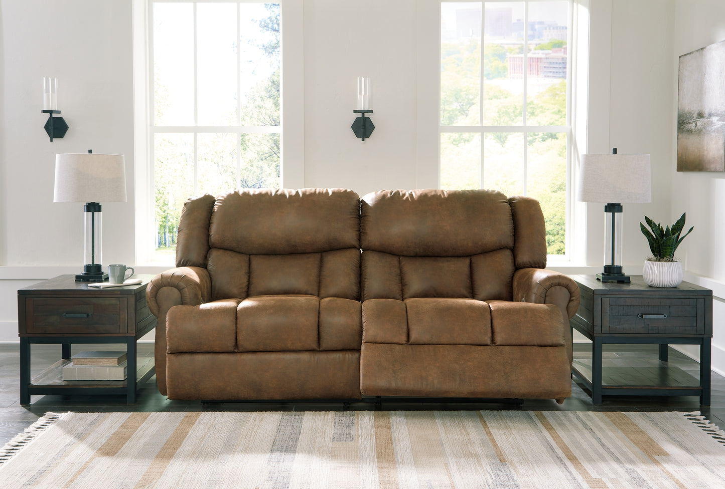 Boothbay Power Reclining Sofa, Loveseat and Recliner