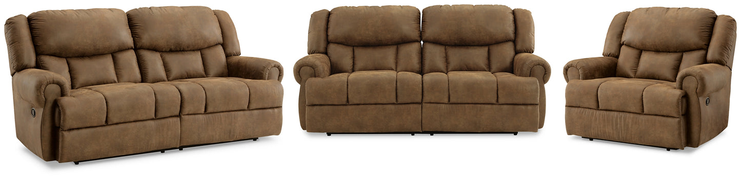 Boothbay Reclining Sofa, Loveseat and Recliner