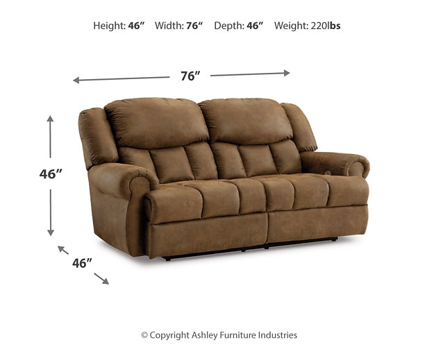 Boothbay Power Reclining Sofa, Loveseat and Recliner