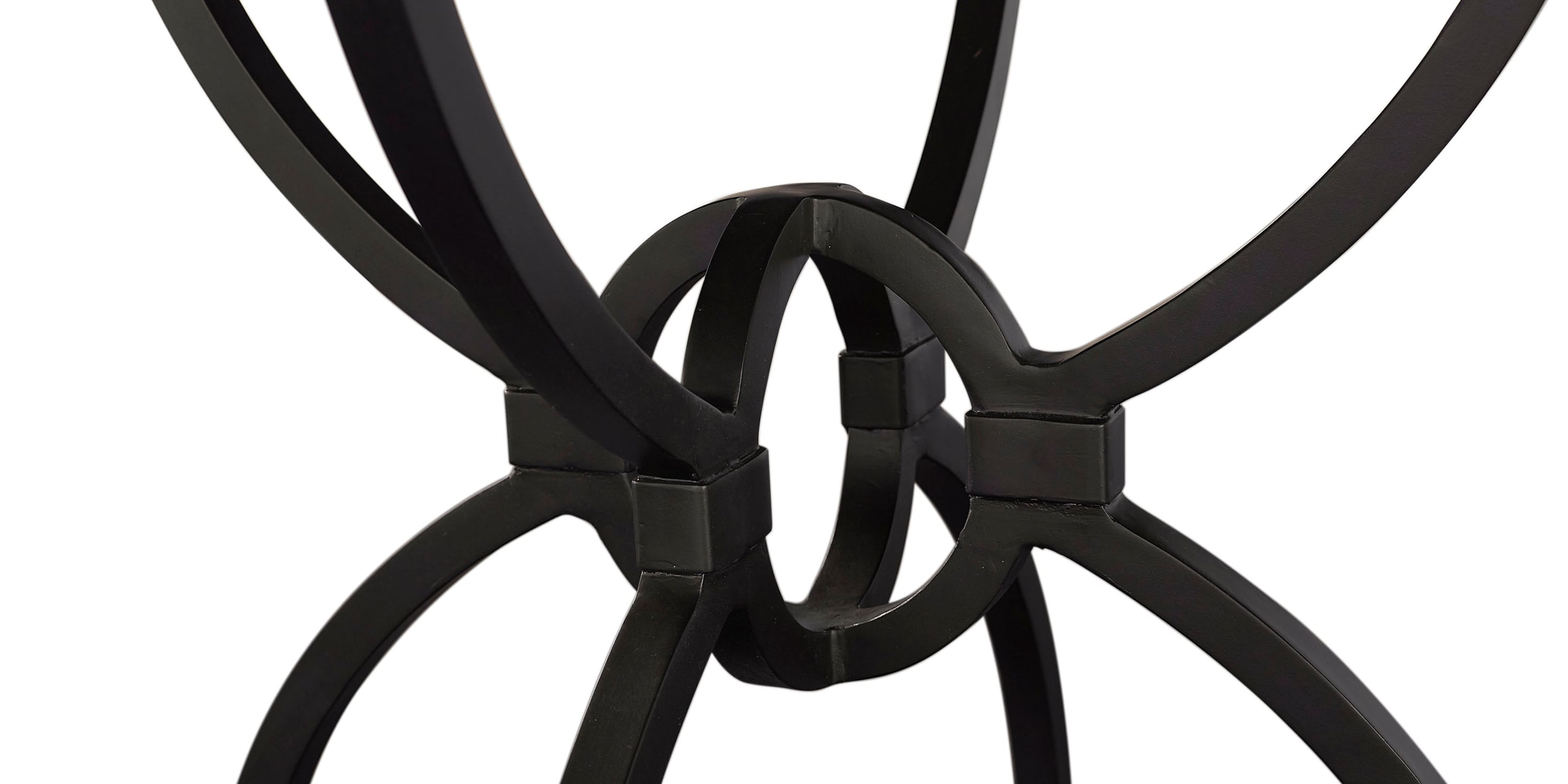 Atlas Blue Stone Round Dining Table Bassett