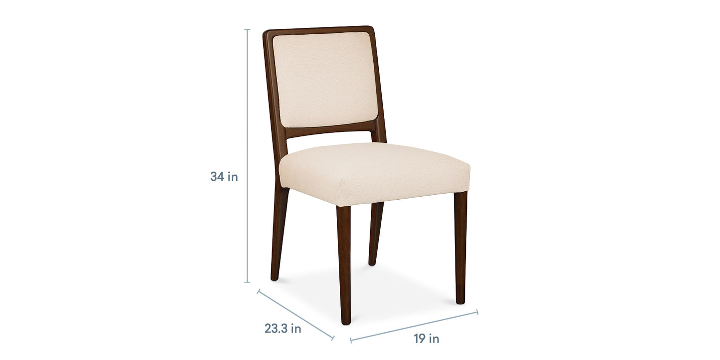 Bassett Copenhagen Side Chair — Mid-Century Dining, Made in the USA Bassett Dining Chair