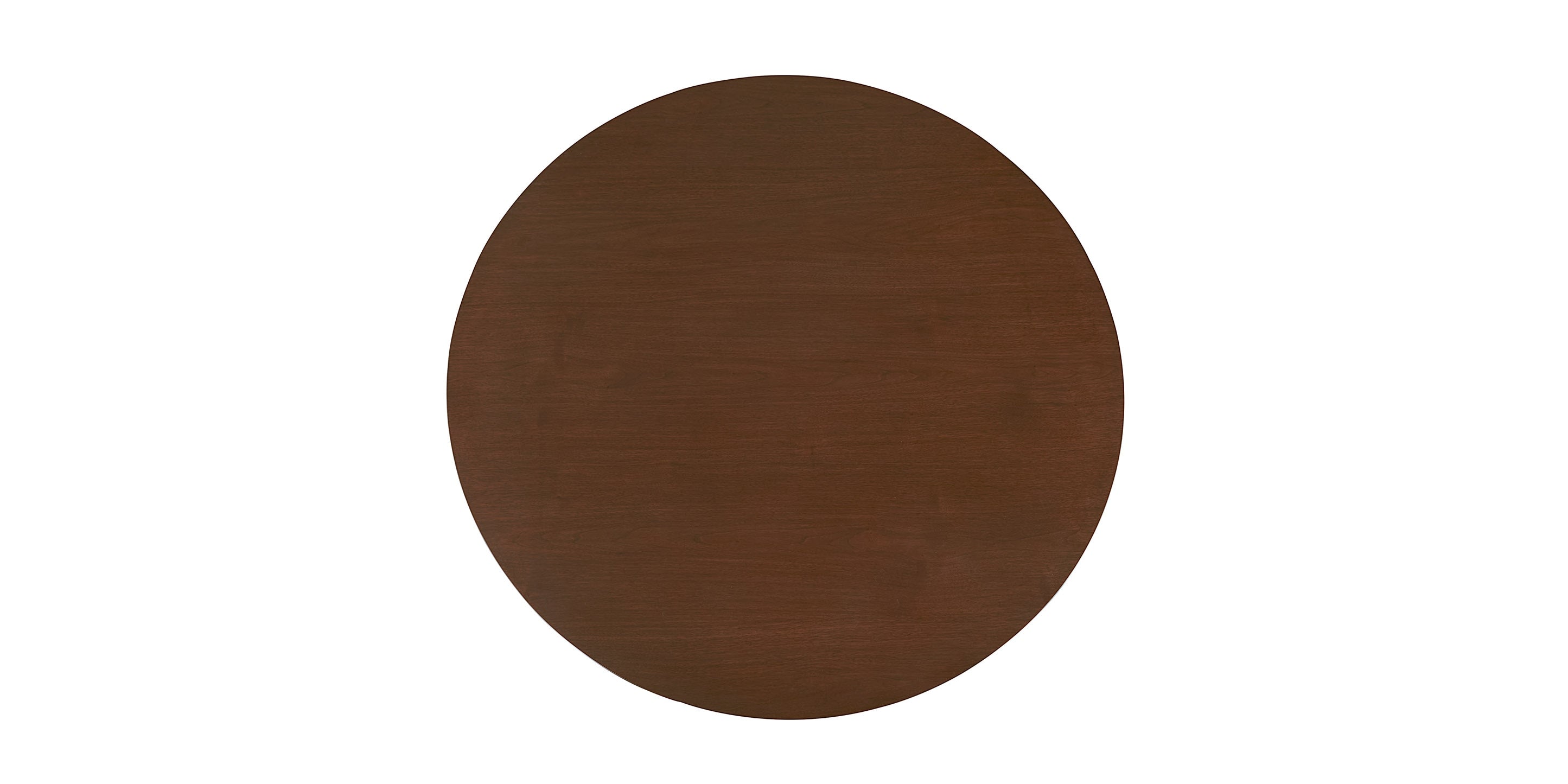 Bassett Copenhagen 60" Round Dining Table Base — Espresso Walnut Bassett Dining Table