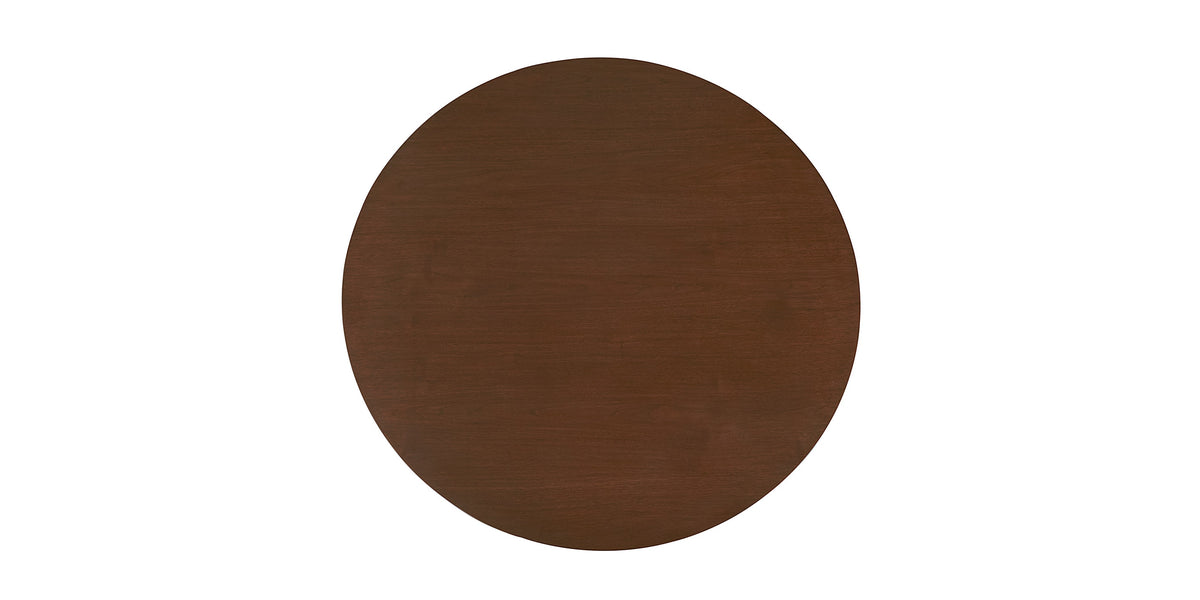 Bassett Copenhagen 48" Round Dining Table Top — Walnut Veneer Bassett Dining Table
