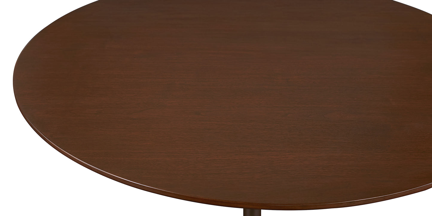 Bassett Copenhagen 48" Round Table — Walnut, Made in the USA Bassett Dining Table