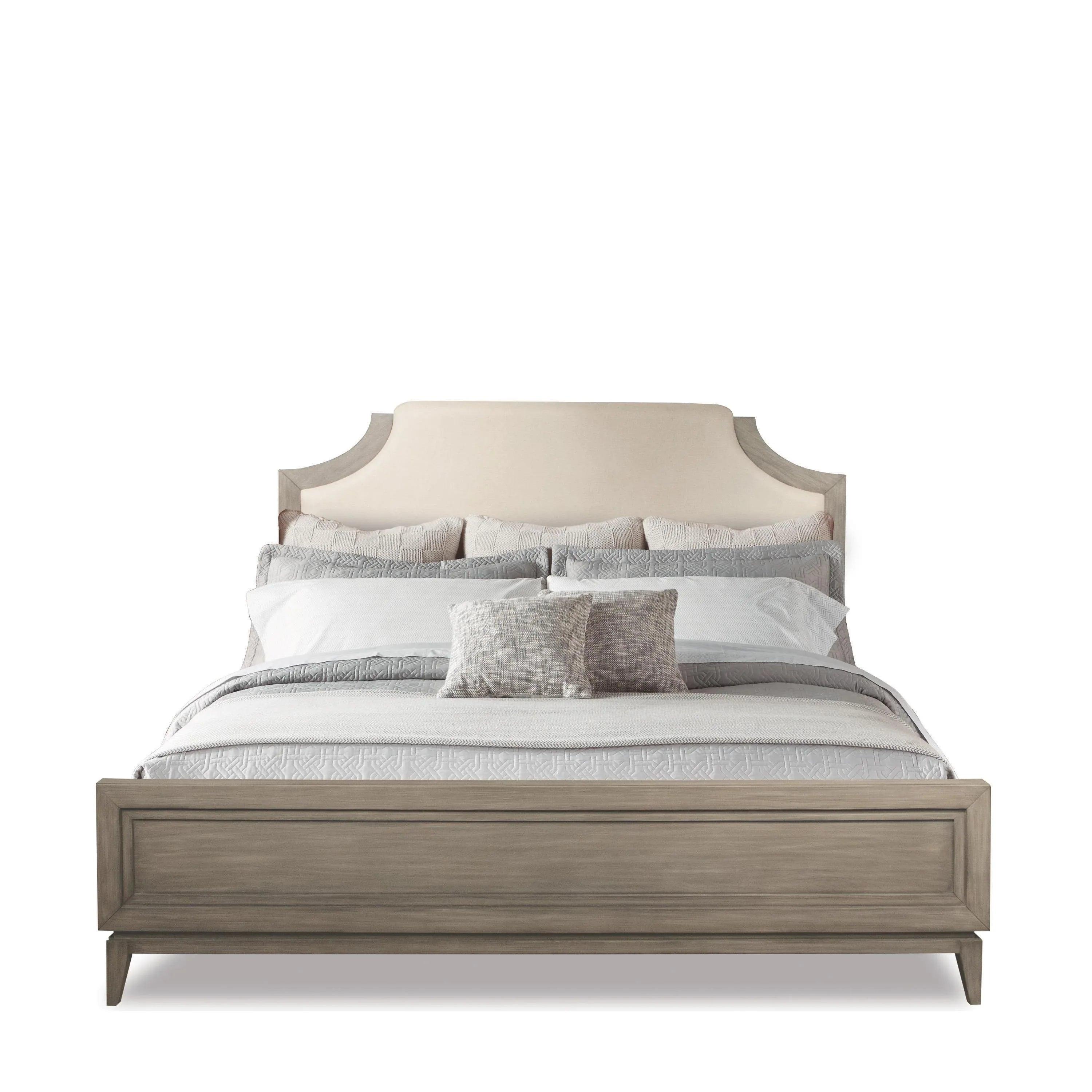 Riverside Vogue 6/0-6/6 Uph Headboard — Gray Wash Riverside Furniture Bedroom