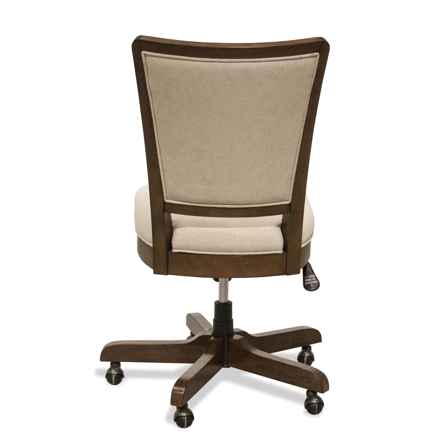Riverside Vogue Uph Desk Chair — Plymouth Brown Oak Riverside Furniture Desks