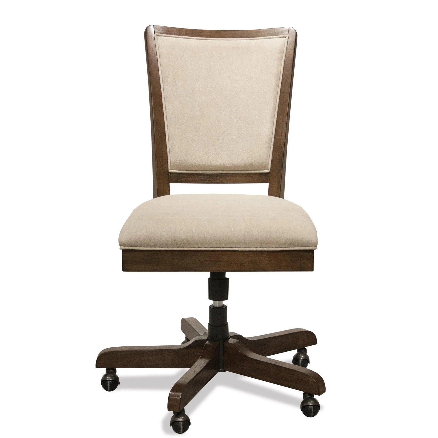 Riverside Vogue Uph Desk Chair — Plymouth Brown Oak Riverside Furniture Desks