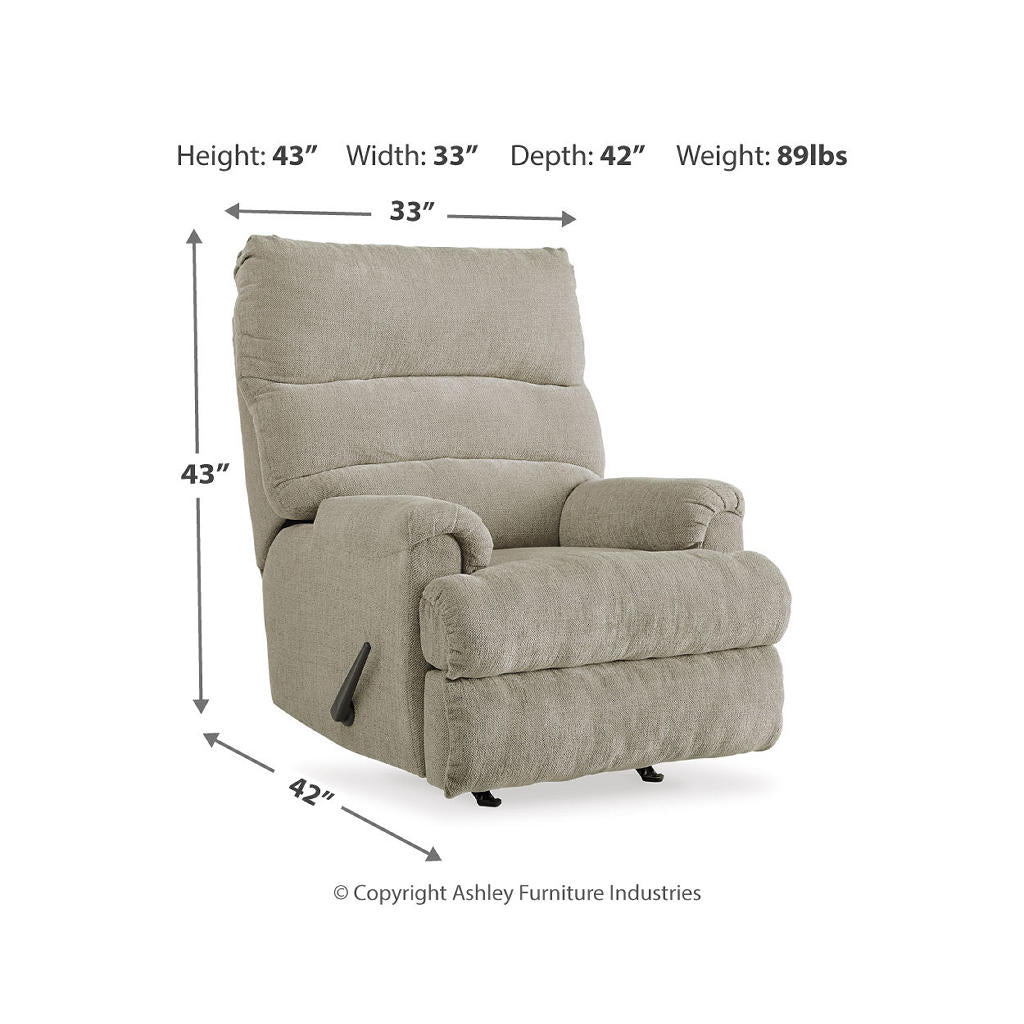 Man Fort Recliner Signature Design by Ashley® Living Room