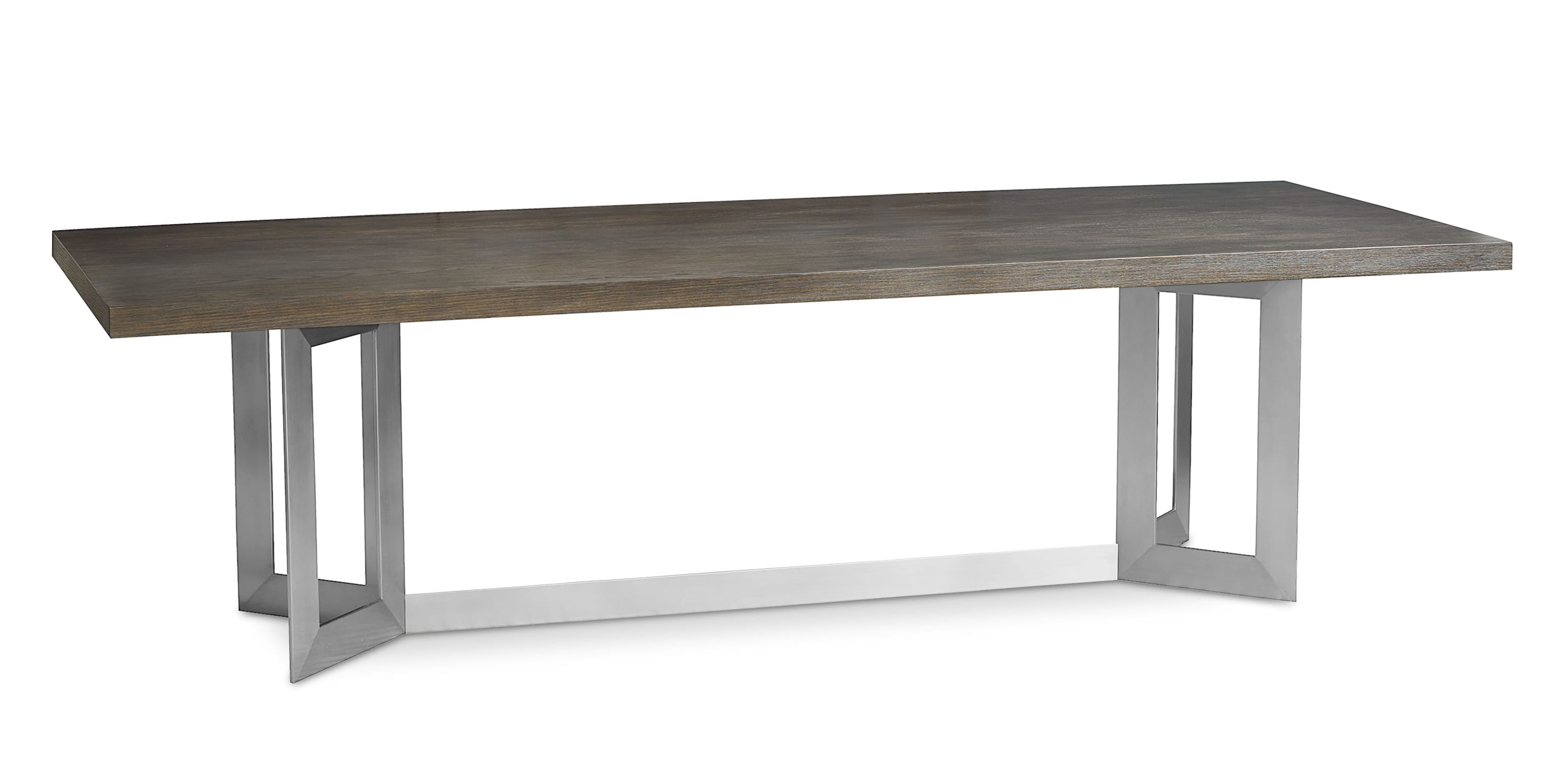 Modern Rectangle 108" x 42" Dining Table Bassett