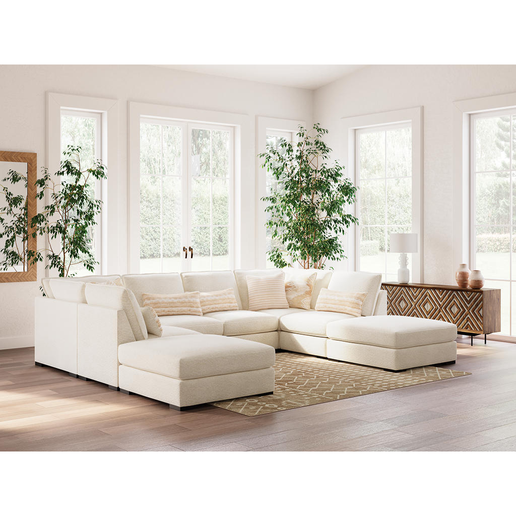 Donelson Creek 6-Piece Sectional and Ottoman Benchcraft® Uncategorized