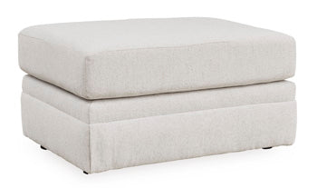 Maitelynn Ottoman — Chalk Off-White on Non-Skid Legs Signature Design by Ashley® Living Room