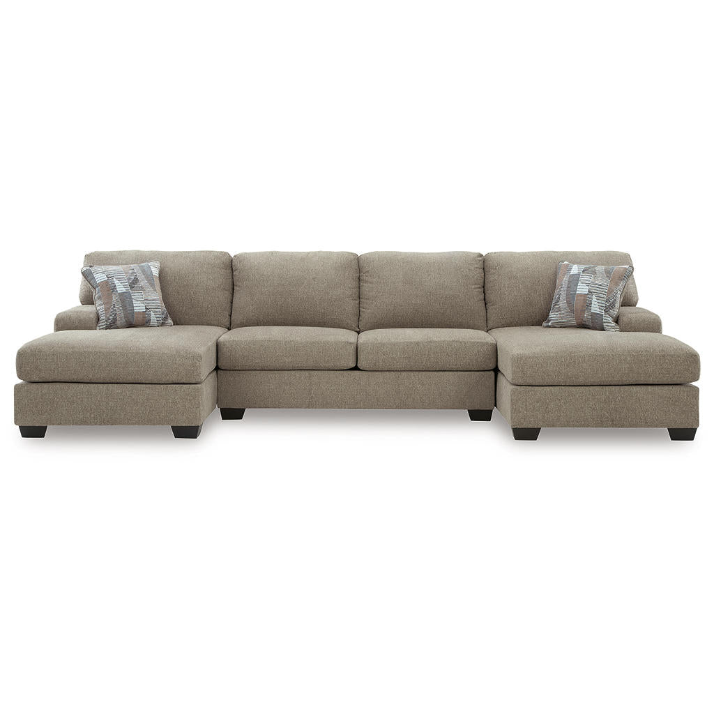 Seyler Lane 3-Piece Sectional with Double Chaise Benchcraft® Living Room