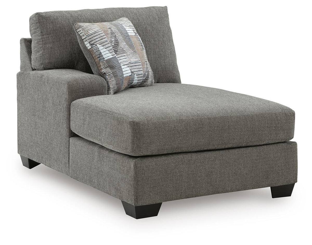 Clarington 3-Piece Sectional and Oversized Ottoman — Wedge Corner Signature Design by Ashley® Living Room
