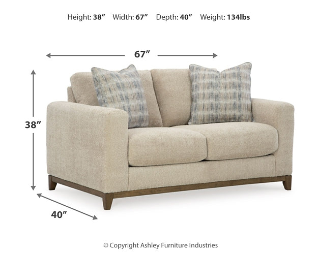 Parklynn Sofa, Loveseat, Oversized Chair and Ottoman