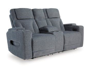 Studio Cave Power Reclining Loveseat with Console Signature Design by Ashley® Living Room
