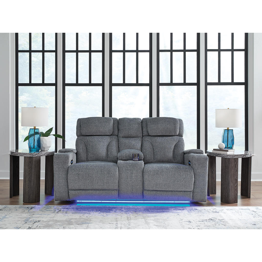 Studio Cave Power Reclining Loveseat with Console Signature Design by Ashley® Living Room