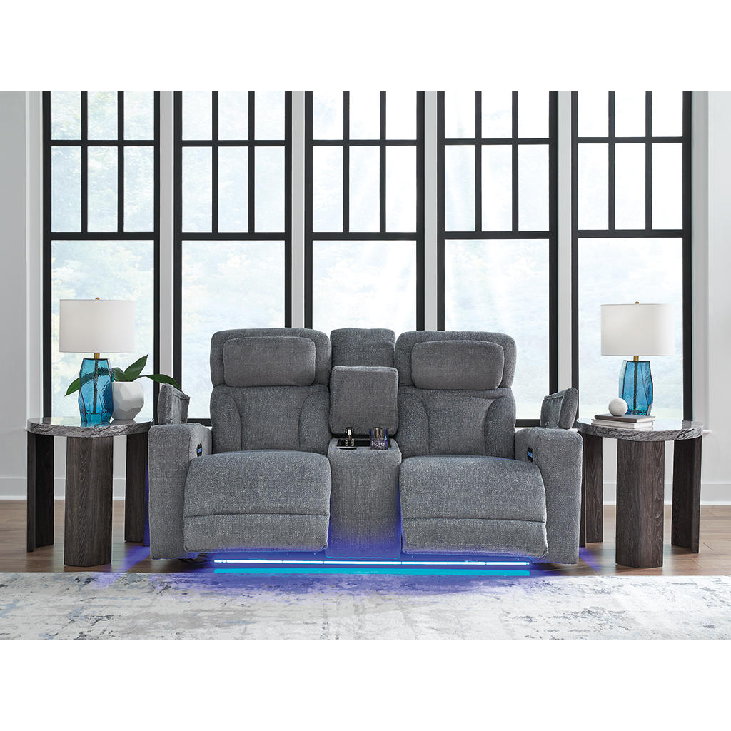 Studio Cave Power Reclining Loveseat with Console Signature Design by Ashley® Living Room