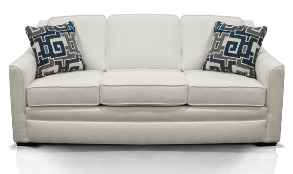 Thomas Queen Sleeper — Custom Fabric, Indiana Build England Sleeper Sofa